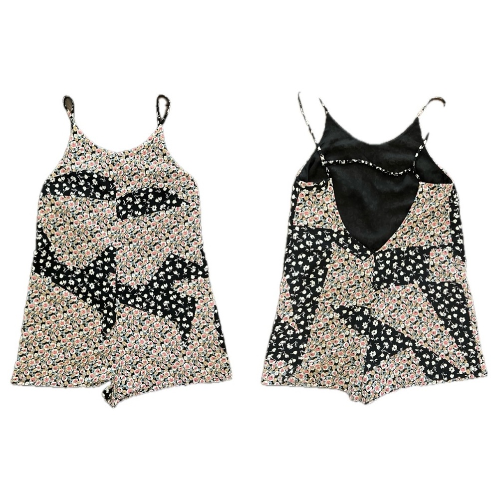 Topshop Floral Romper Playsuit